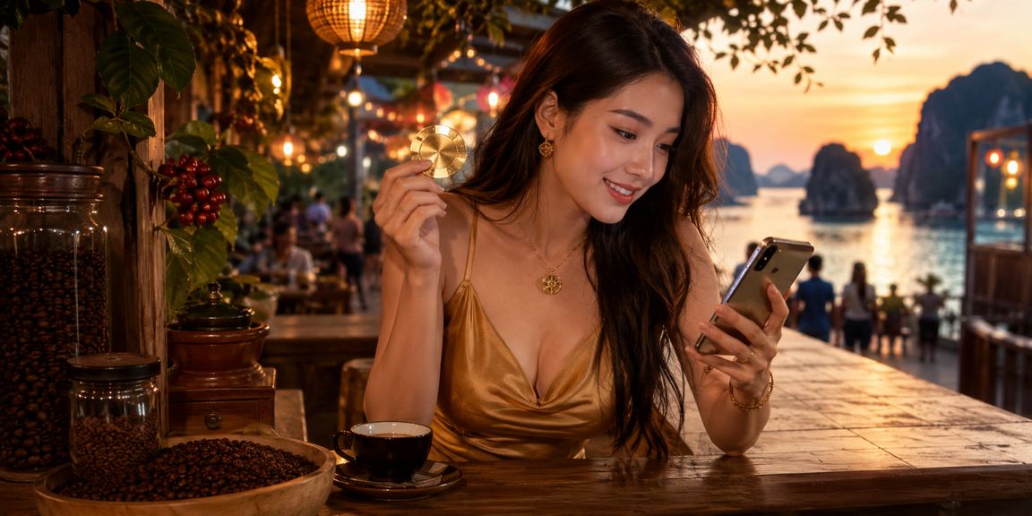Trải nghiệm mobile casino tại Hạ Long minh họa thao tác đăng nhập an toàn